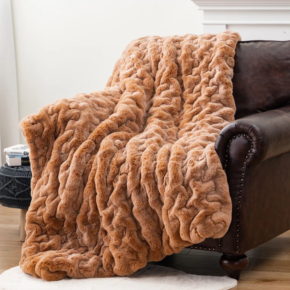 Emly Faux Fur Blanket